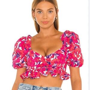 Lovers + Friends Brady Cropped Top